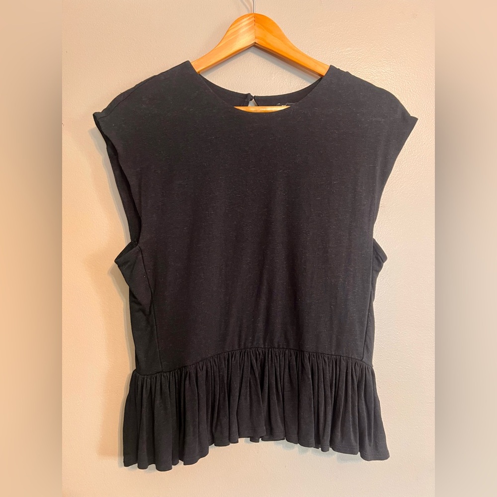 Express Women's Ruffle Hem Tee